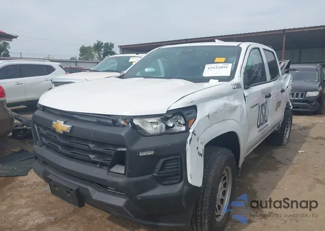 2024 Chevrolet Colorado 2Wd Wt из США, поврежденный, VIN 1GCGSBEC7R1277209